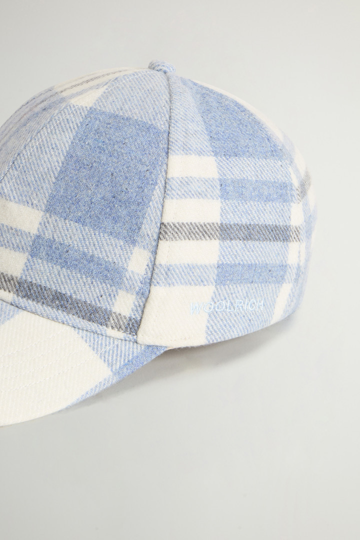 Cap in Recycled Italian Wool Blend Blue photo 3 | Woolrich