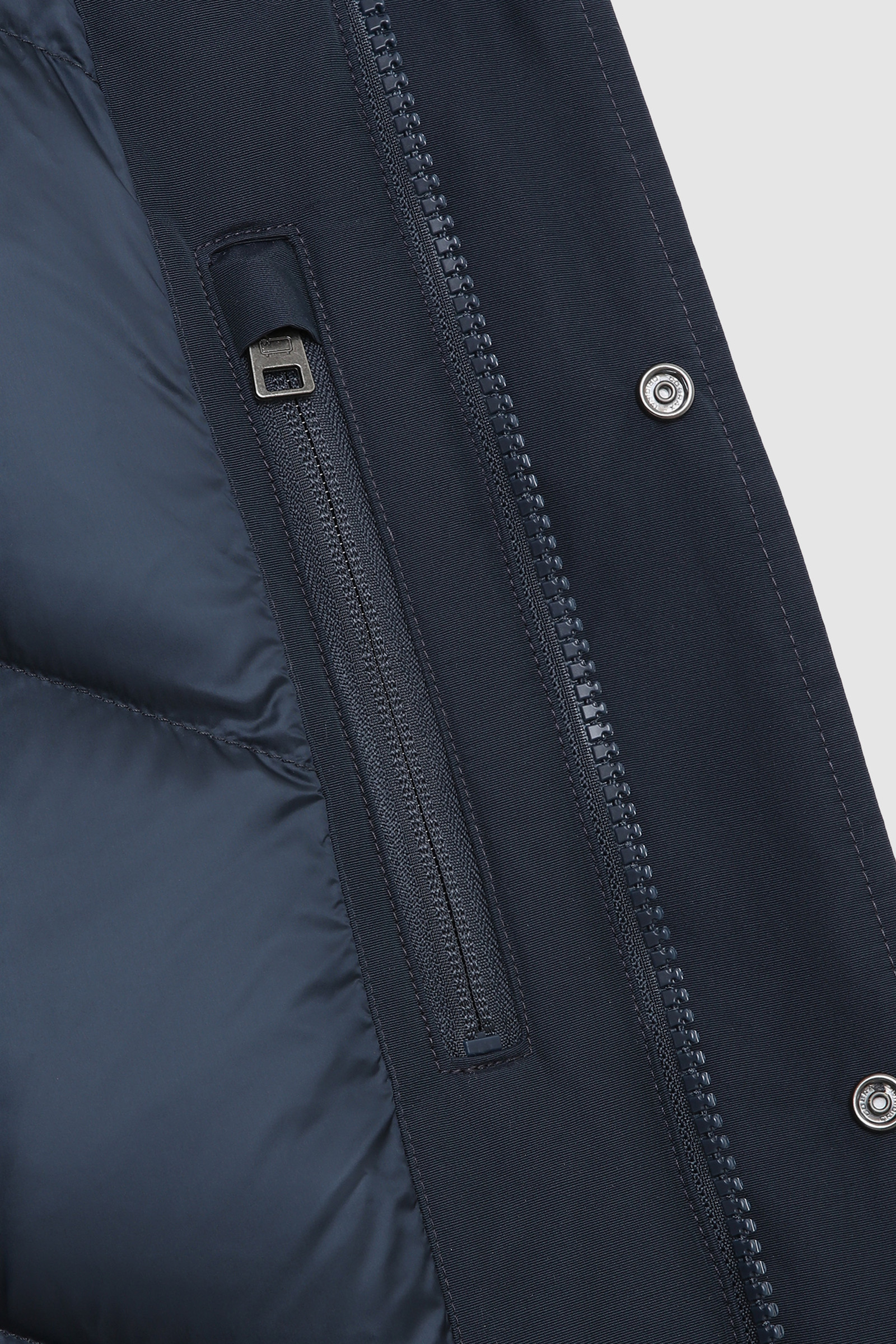 Polar Parka avec col haut et fourrure amovible Bleu photo 9 | Woolrich