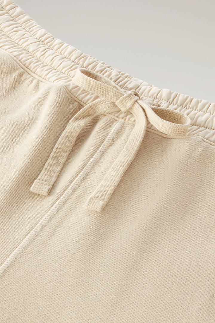 Pantalones cortos de algodón teñido en prenda Beige photo 4 | Woolrich