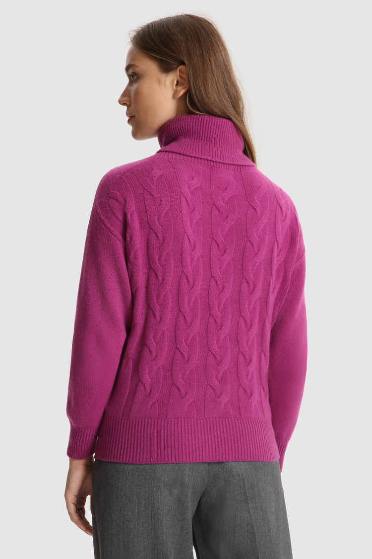 Rollkragenpullover aus Kaschmir