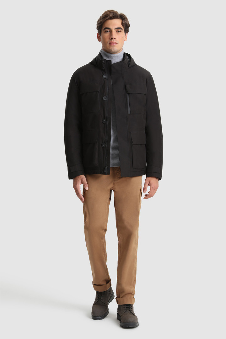 Gore-Tex Urban Field Jacket with Hidden Hood Black photo 2 | Woolrich