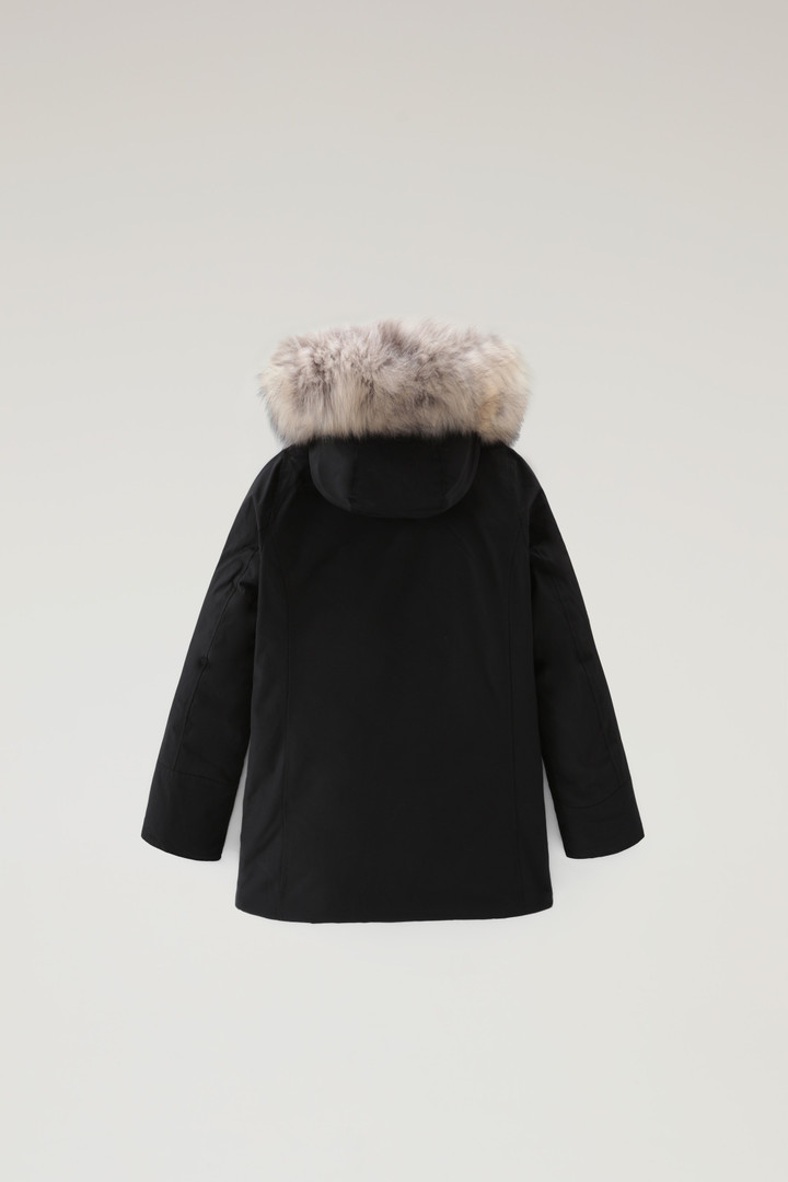 Girls' Arctic Parka with Detachable Fur Trim Black photo 2 | Woolrich