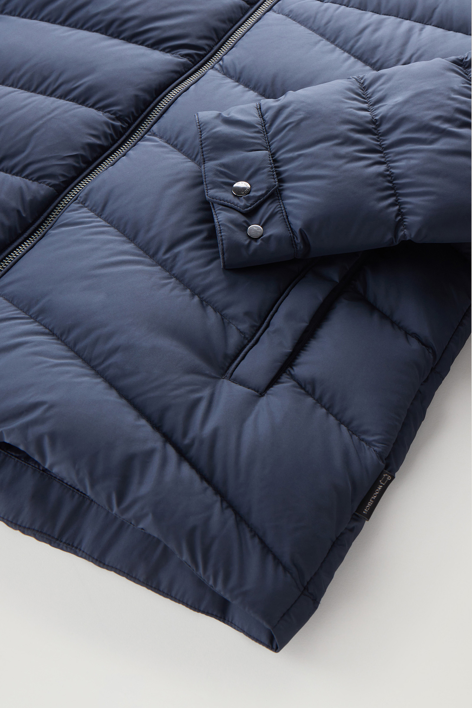 Sundance Padded Microfiber Jacket Blue photo 7 | Woolrich