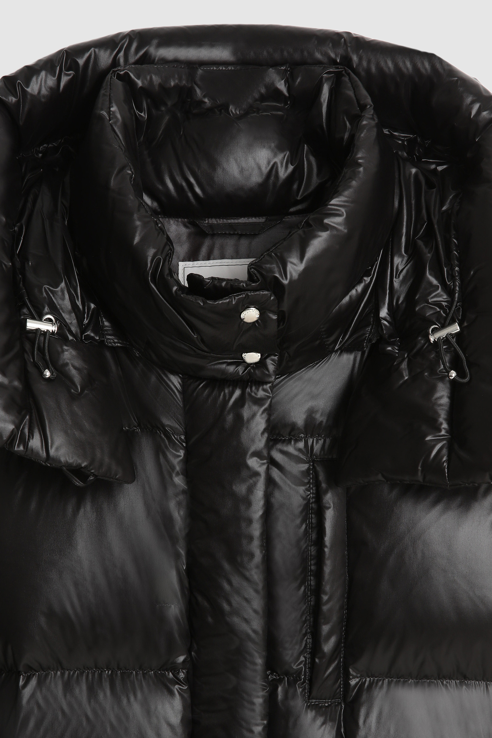 Aliquippa Long Parka with Removable Hood Black photo 10 | Woolrich