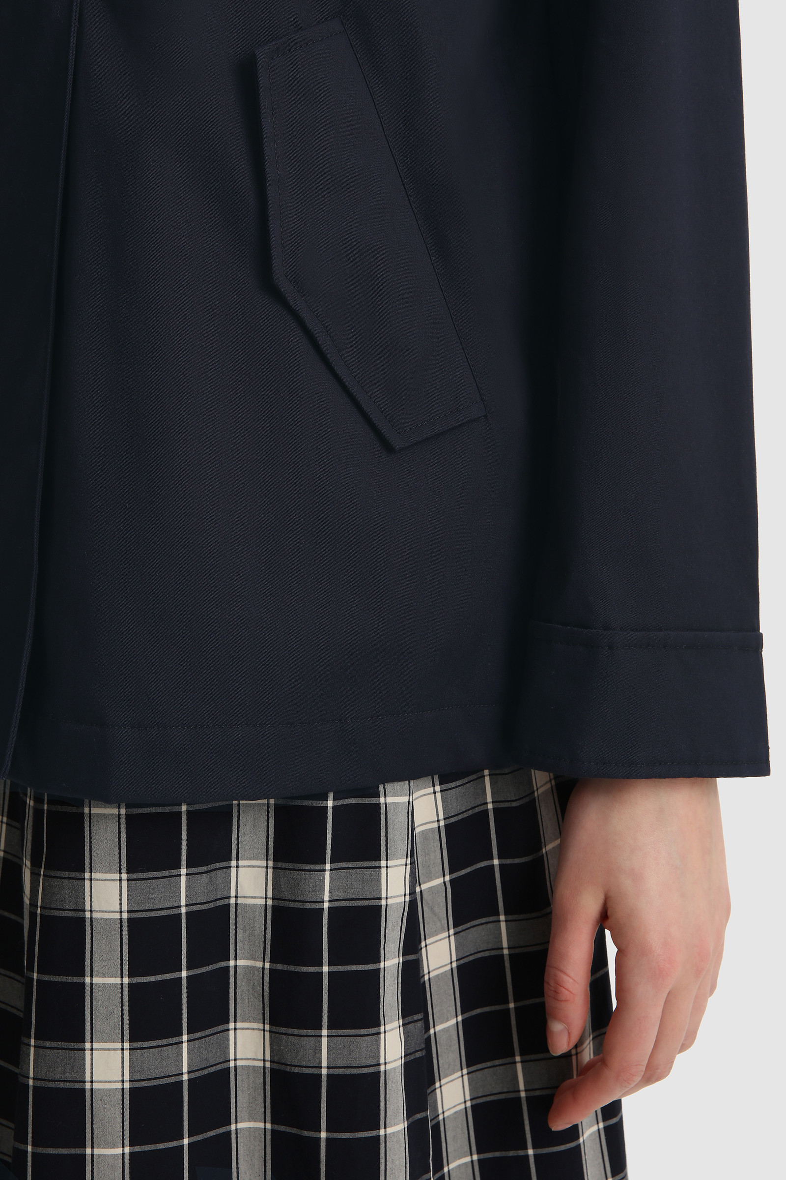 Lilac hooded jacket
