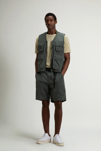 Vest in Olmetex Nylon Green photo 1 | Woolrich