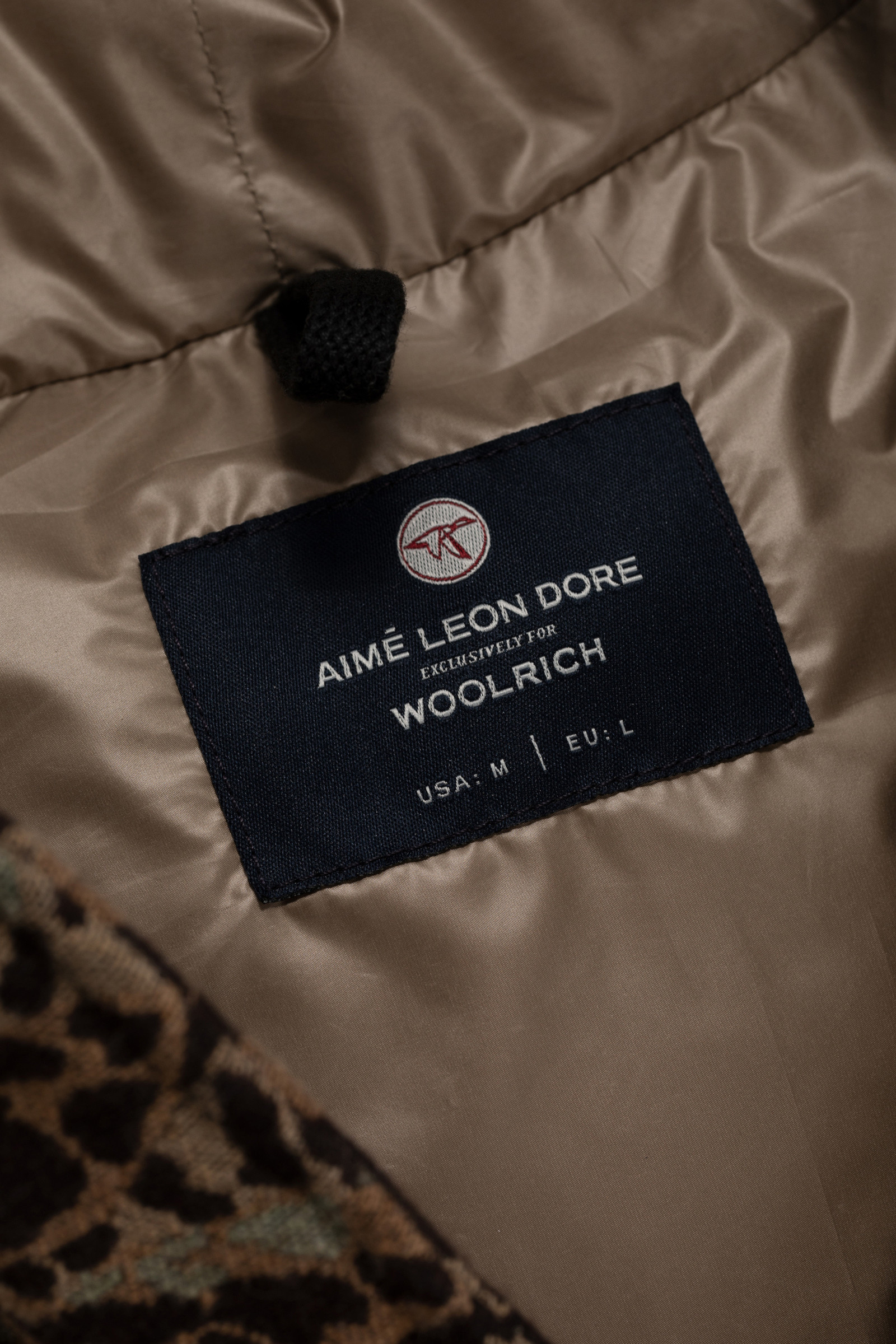 Camouflage Parka con pelo sintético extraíble Aimé Leon Dore / Woolrich marrón photo 2 | Woolrich