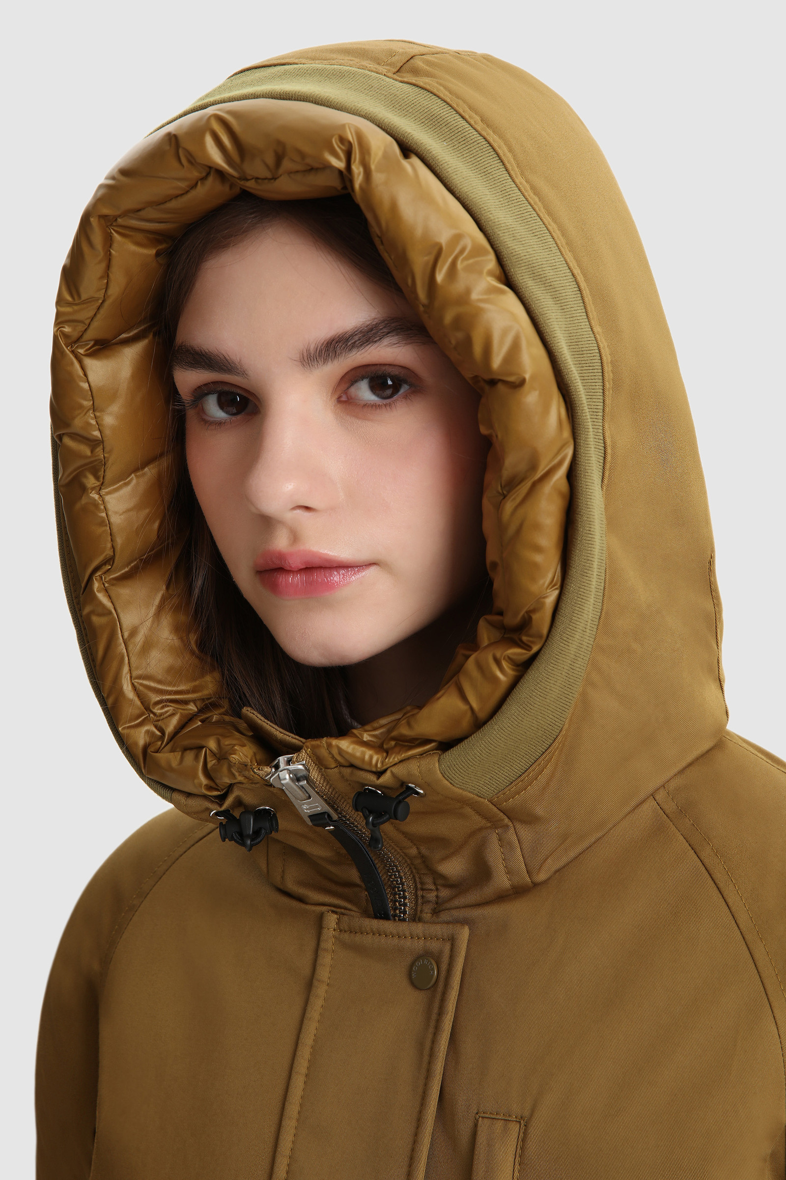 Yetna Parka con cordón ajustable