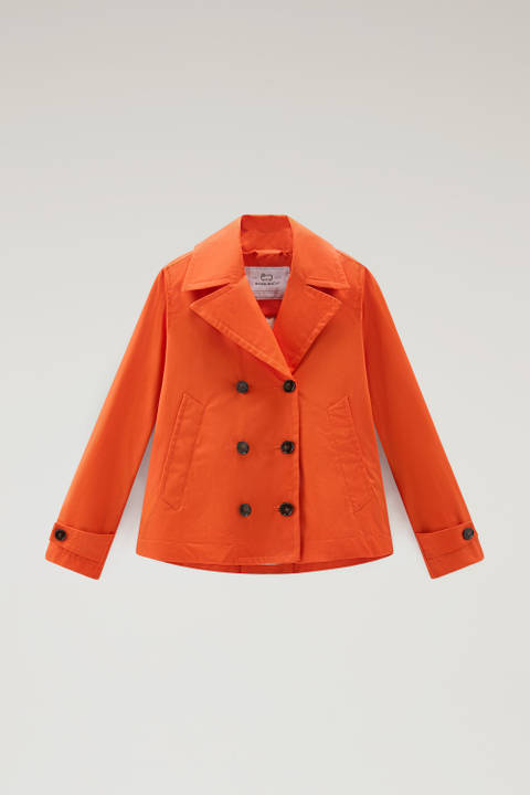 Havice Peacoat in Best Cotton Red photo 2 | Woolrich