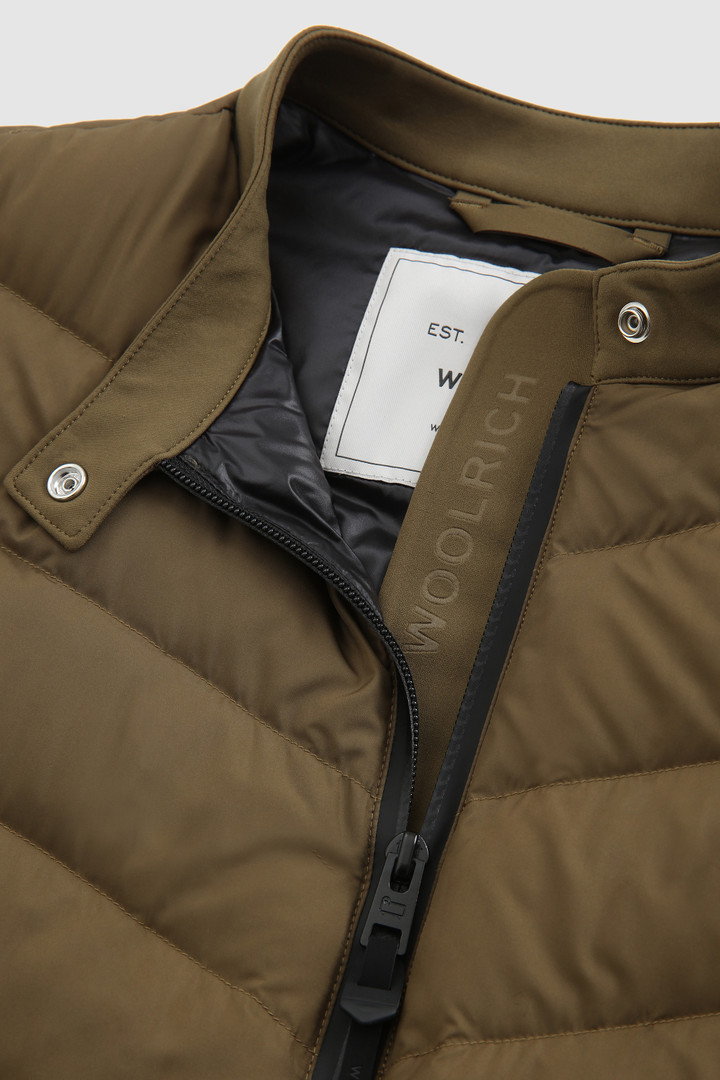 Chaleco Juniata con acolchado chevrón verde photo 6 | Woolrich