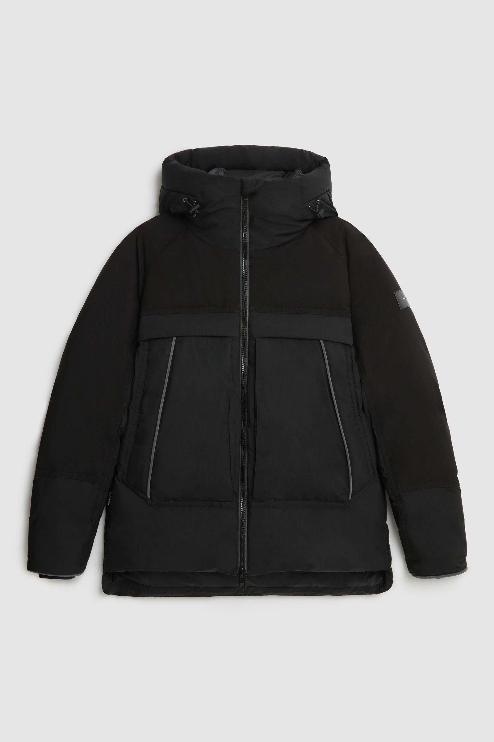 Chaqueta acolchada Teton de algodón ripstop