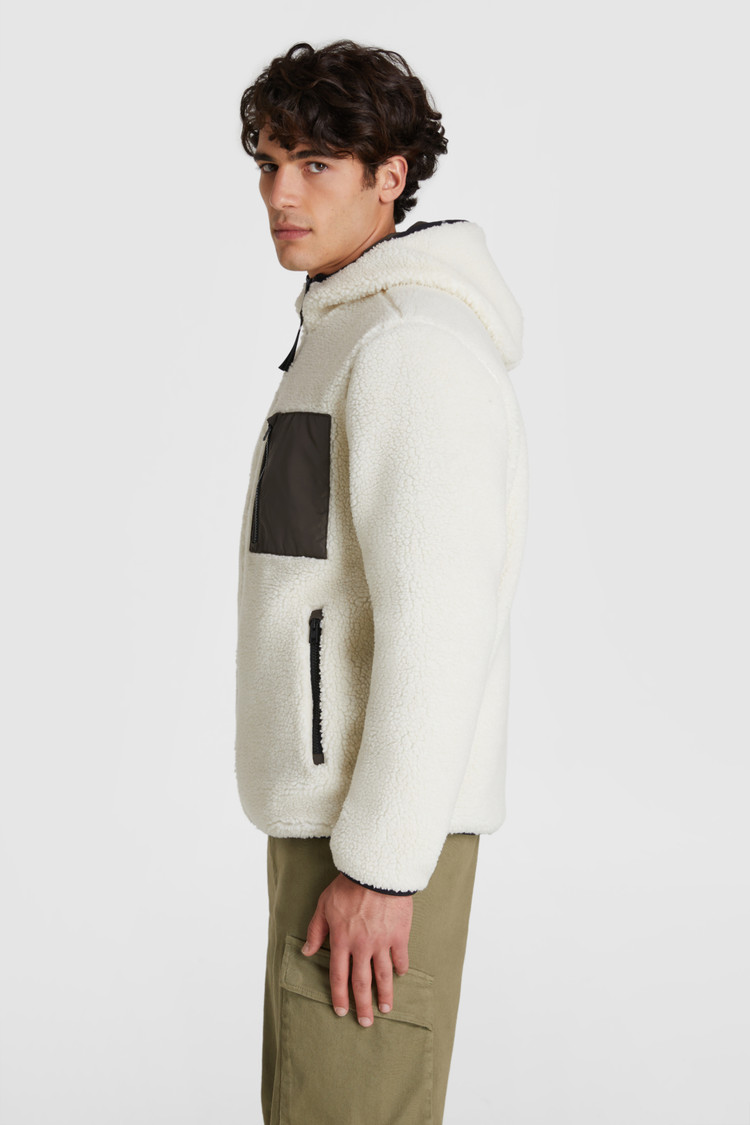Reversible Sherpa sweatshirt