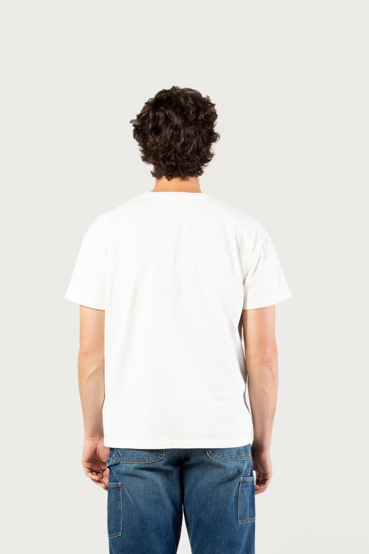 T-shirt en pur coton - One Of These Days / Woolrich Blanc photo 4 | Woolrich