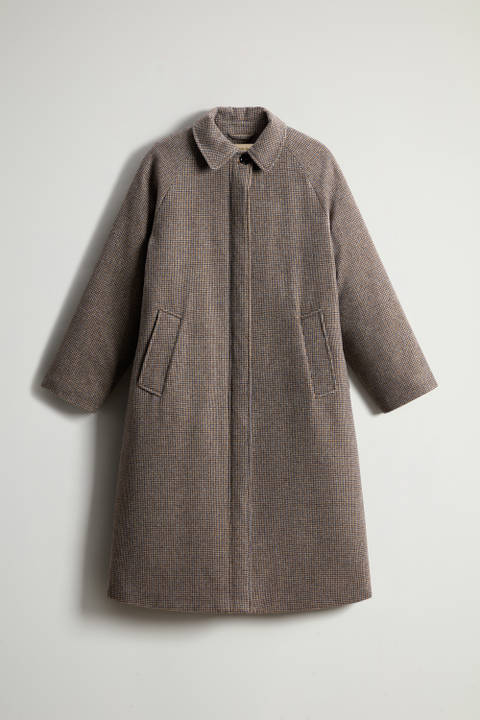 Coat in Loro Piana Pure Virgin Wool Fabric Khaki photo 2 | Woolrich