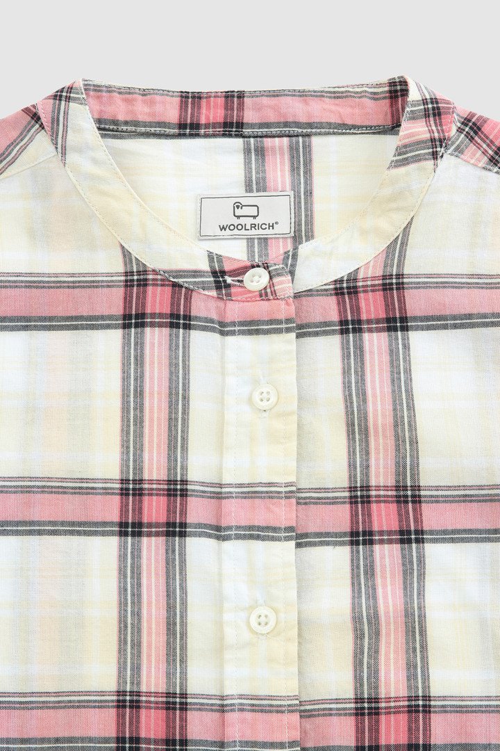 Cotton Shirt with Capped Sleeves White photo 5 | Woolrich
