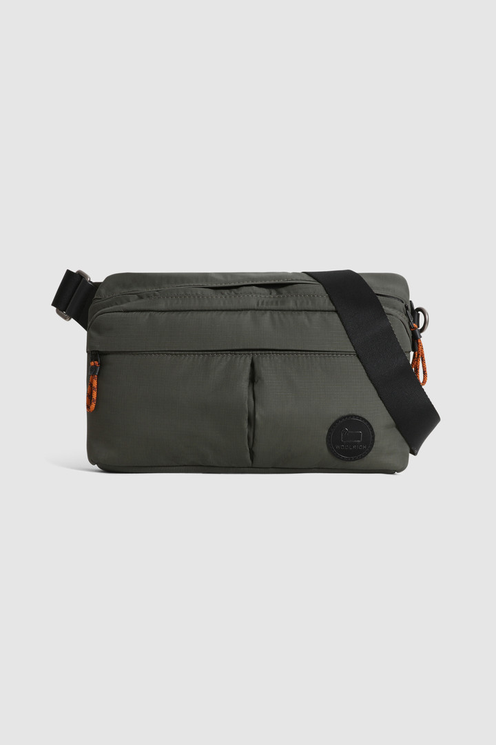 Ripstop Shoulder Bag Green | Woolrich