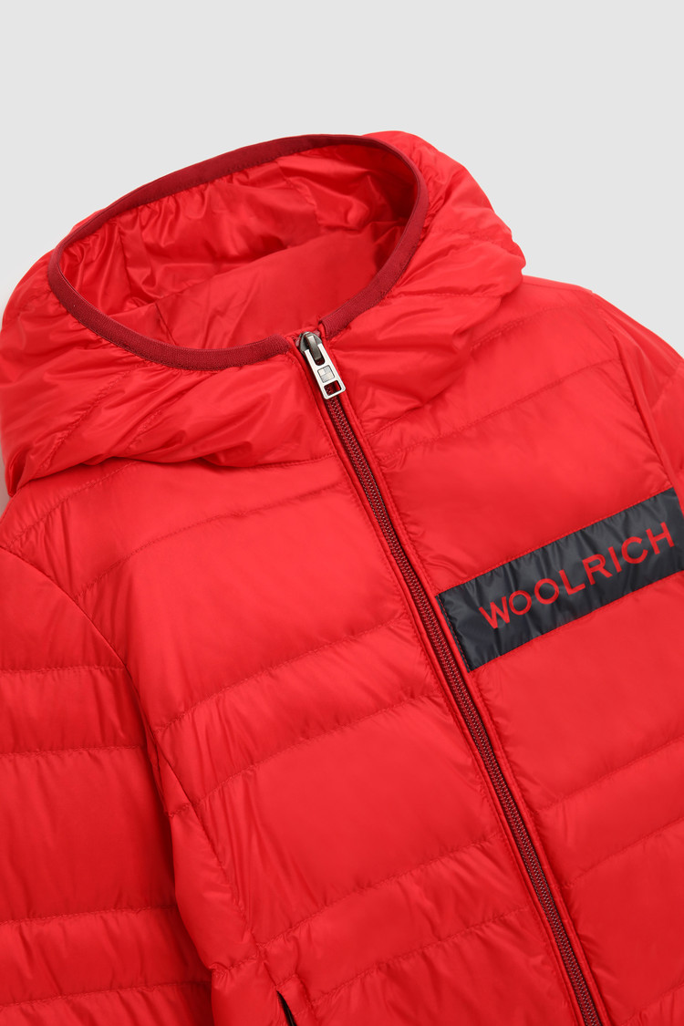 Chaqueta acolchada niño con capucha