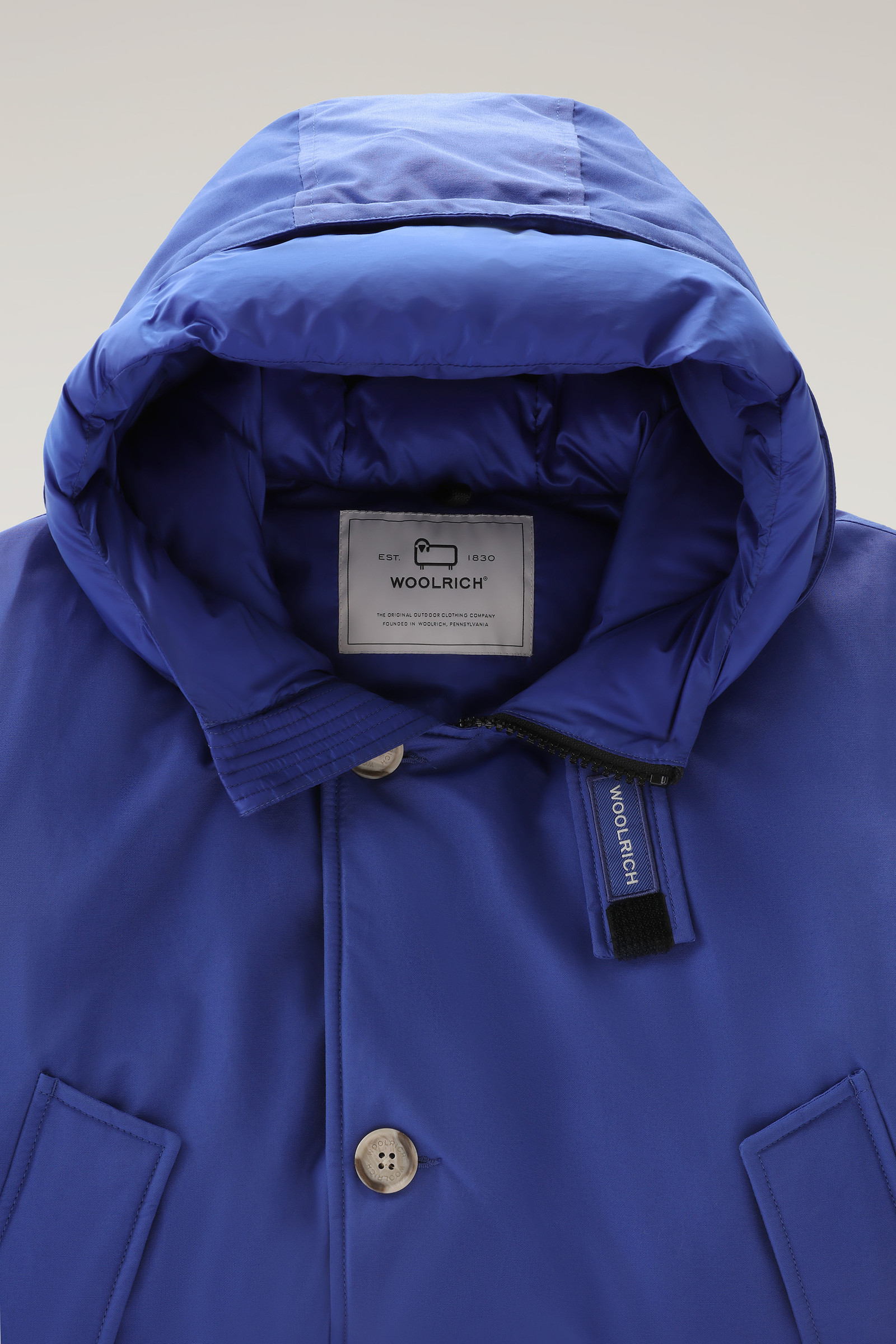 Arctic Parka en Ramar Cloth bleu photo 6 | Woolrich