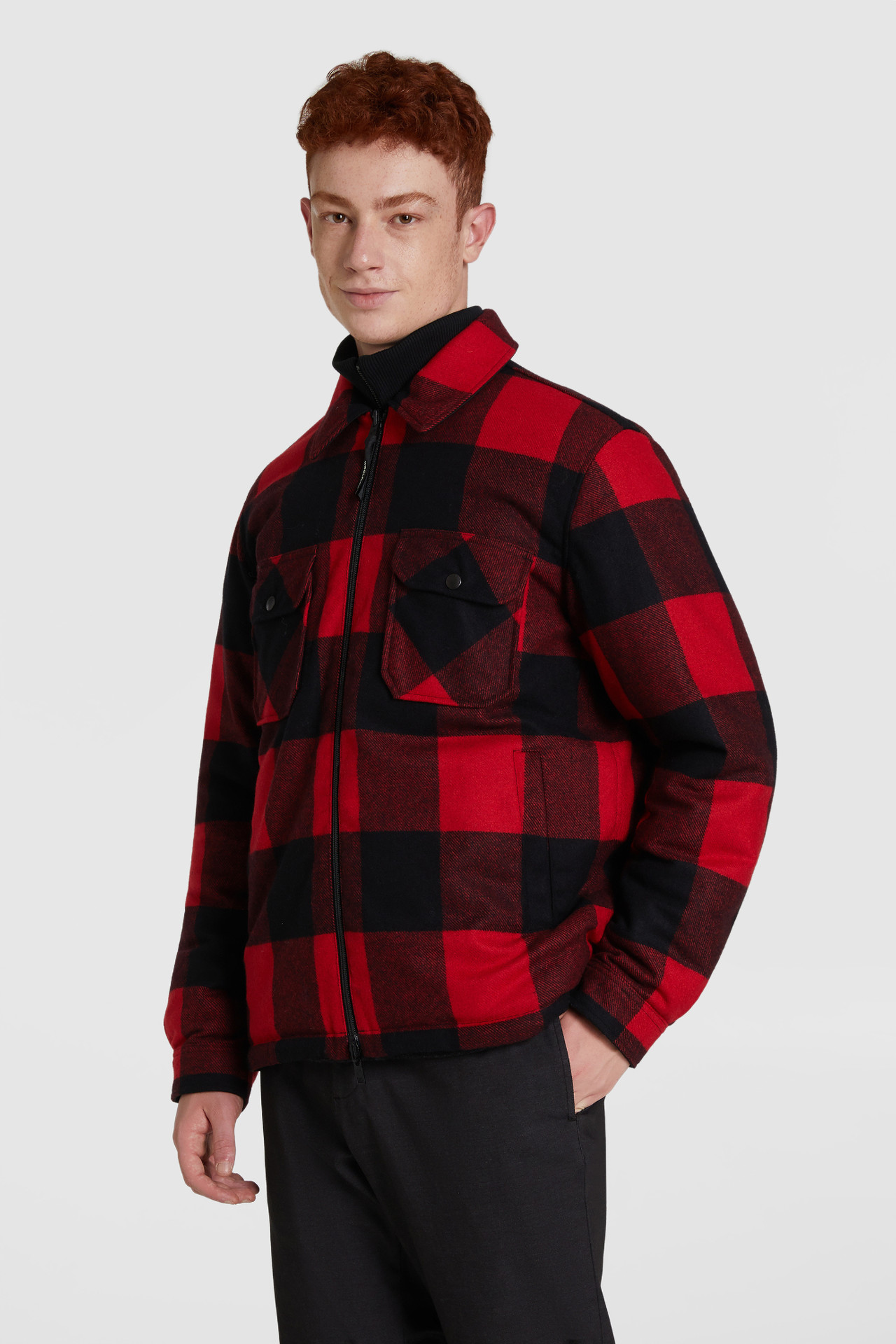 Camicia Imbottita Reversibile