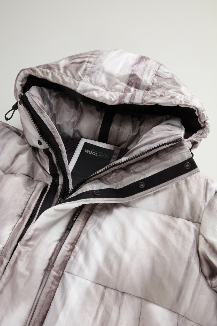 Olmetex Nylon Parka with Tie-Dye Motif by Todd Snyder Gray photo 9 | Woolrich