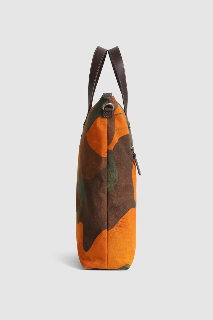 Sac fourre-tout à imprimé camouflage orange photo 4 | Woolrich