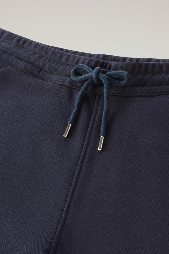 Pantalon de sport en coton molletonné léger Bleu photo 5 | Woolrich
