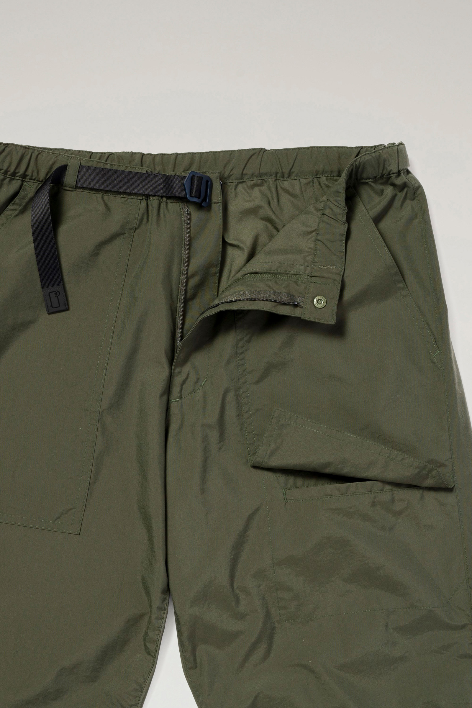 Men's Ranch Pants in Recycled Nylon Green | Woolrich USA