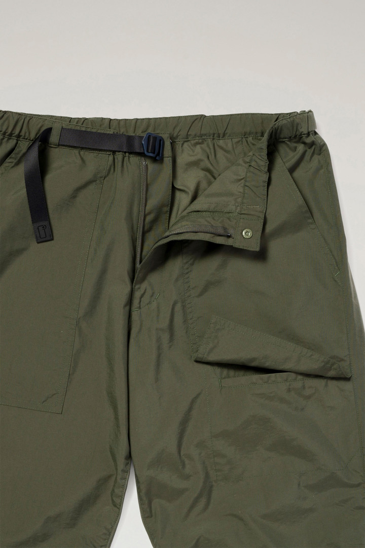 Ranch Pants in Recycled Nylon Green photo 6 | Woolrich