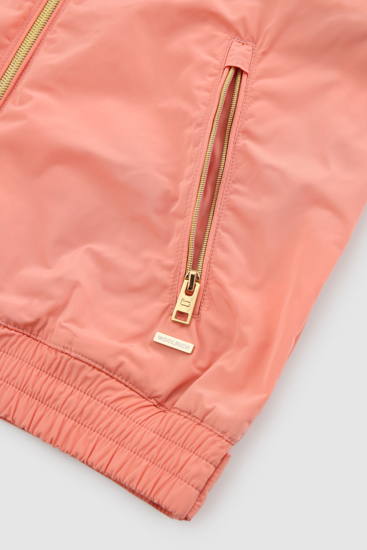 Girl's Charlotte Bomber Pink photo 5 | Woolrich
