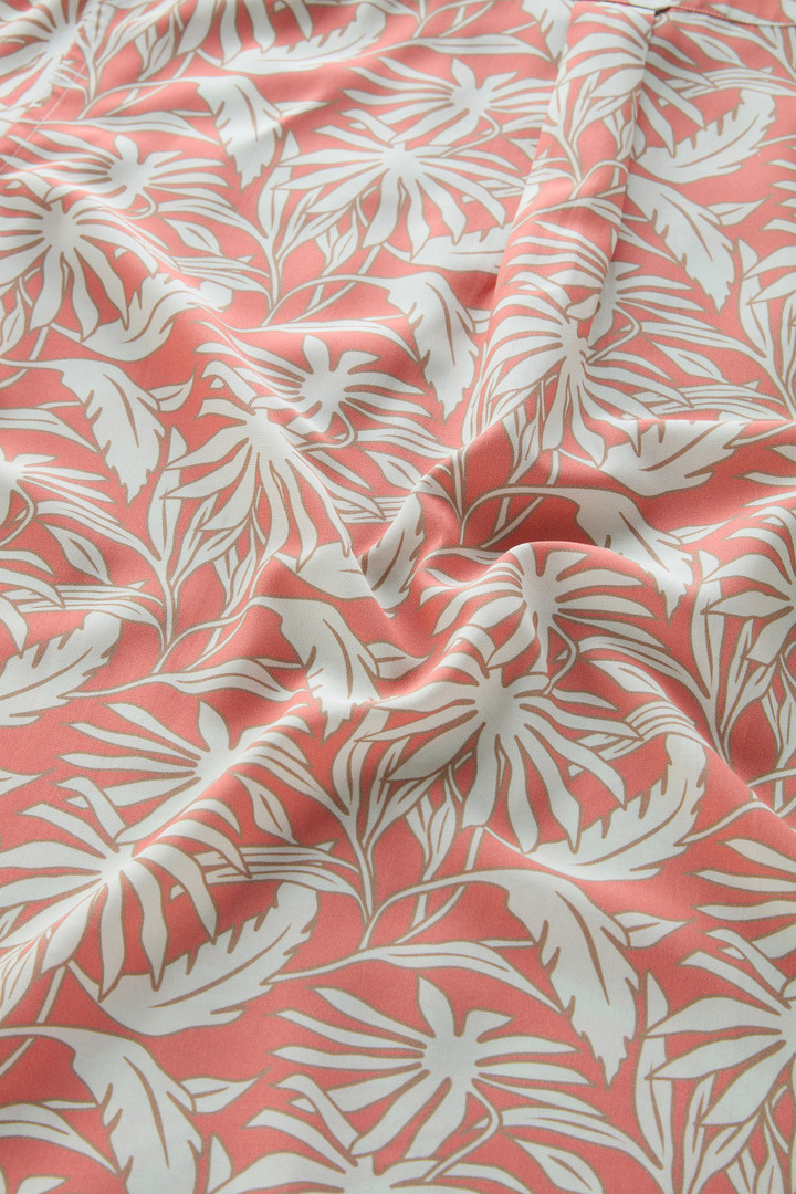 Shirt mit tropischem Print Rosa photo 9 | Woolrich