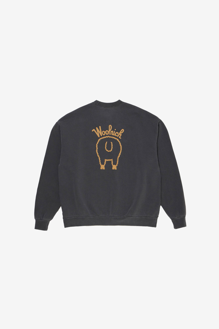 SHEEP SWEATSHIRT Black photo 2 | Woolrich