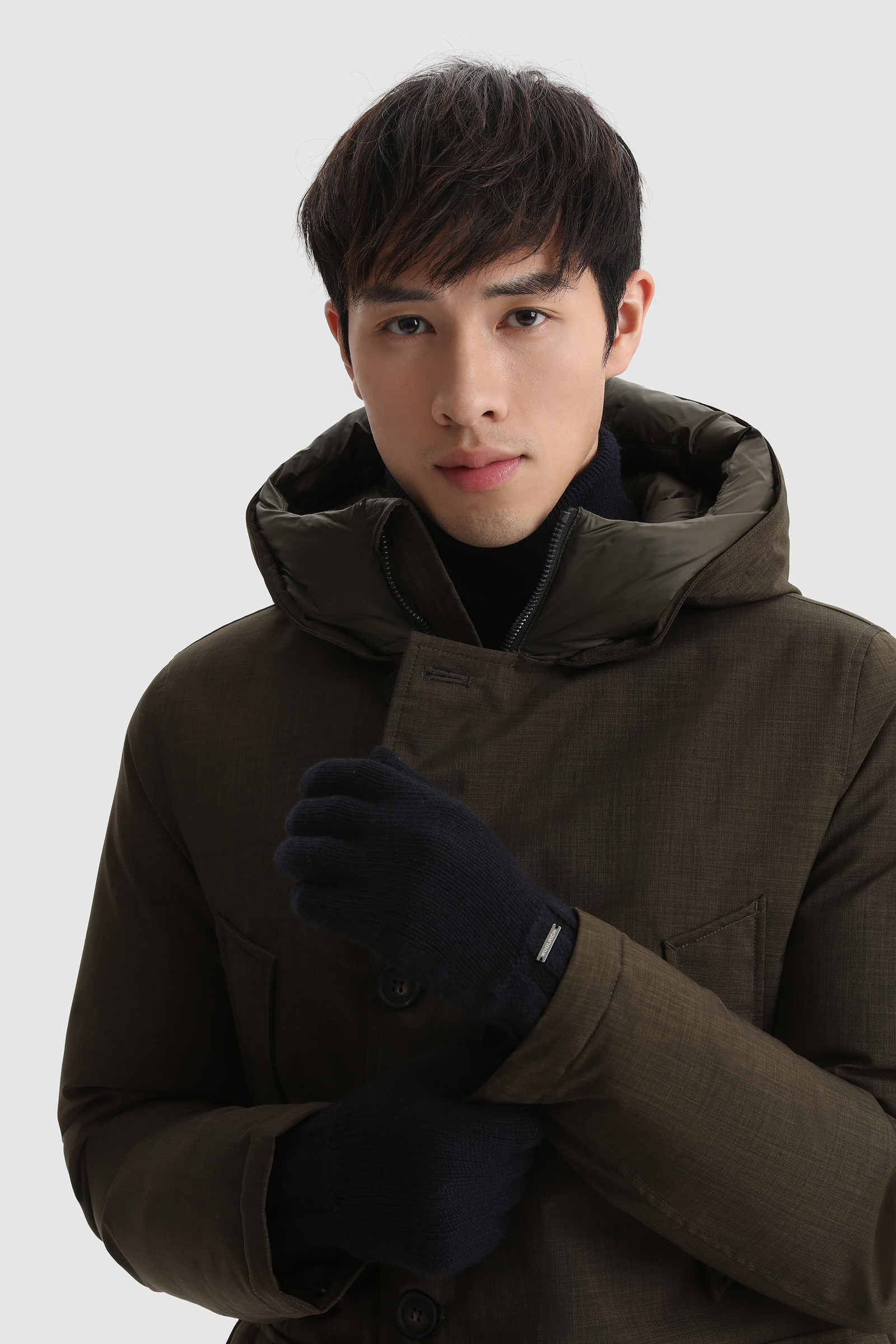 Cashmere Luxe Gloves Blue photo 3 | Woolrich