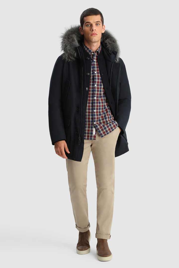 Arctic Parka with Dyed Fur Blue photo 2 | Woolrich