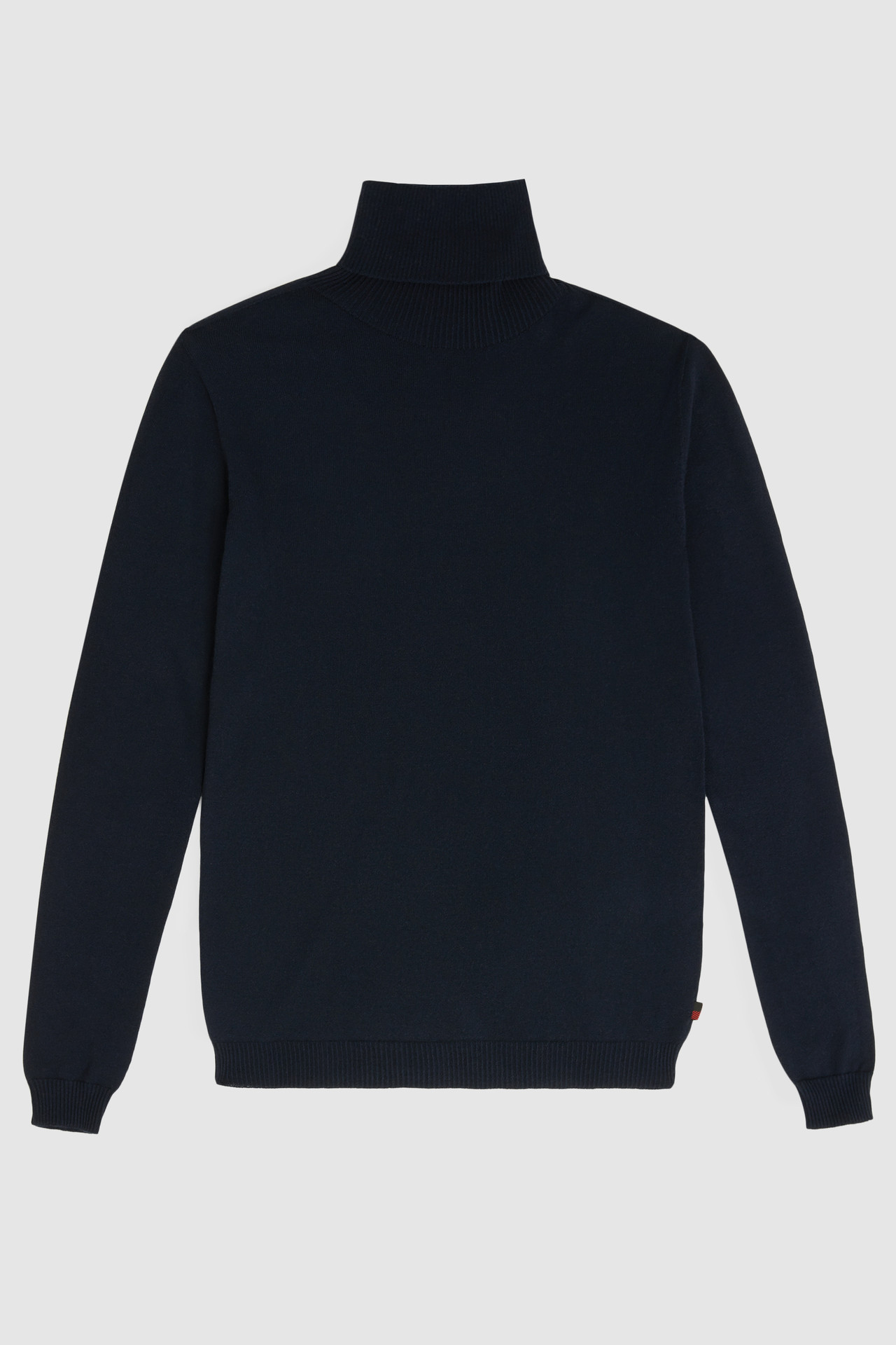 Maglione In Lana Stretch A Collo Alto