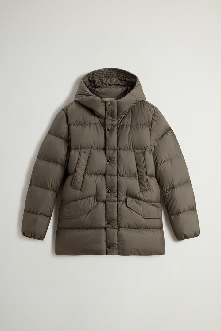 Cloud Parka in Microfiber Green photo 5 | Woolrich