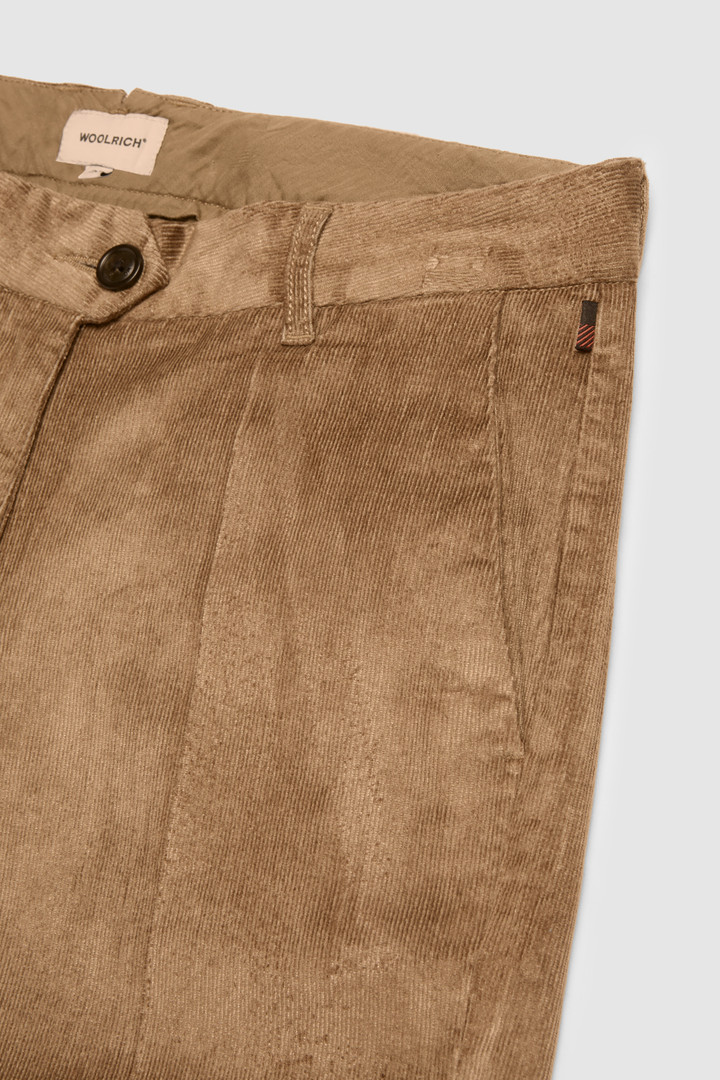 Light velvet pants