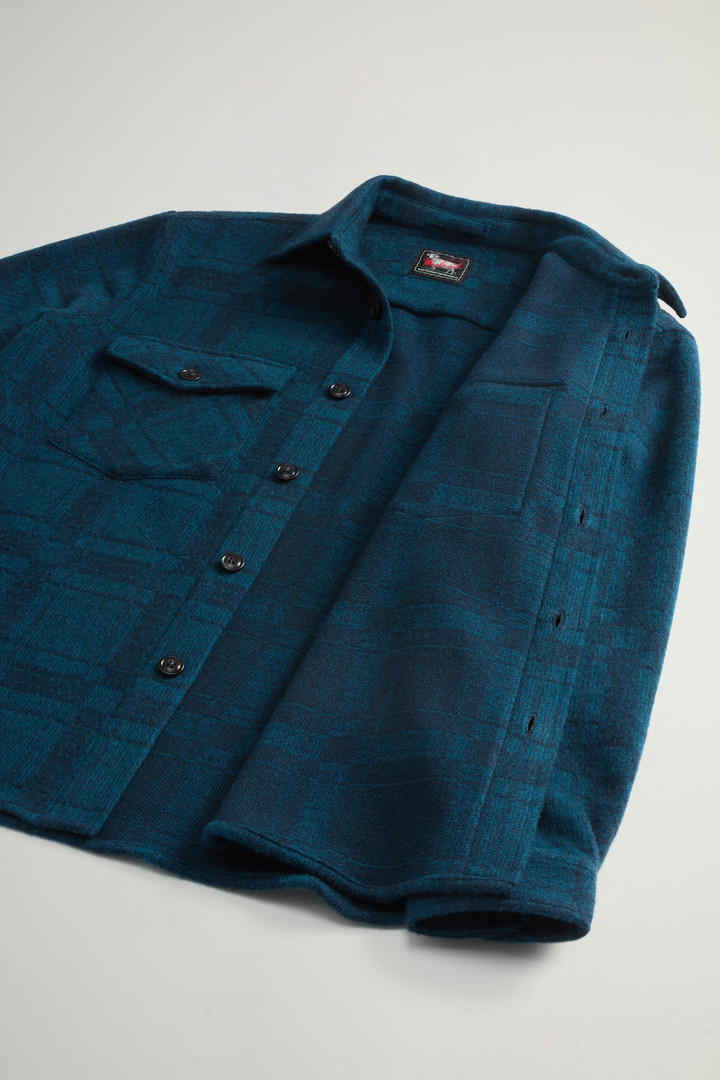 Overshirt mit Karomuster aus reiner Kaschmirwolle by Todd Snyder Blau photo 11 | Woolrich