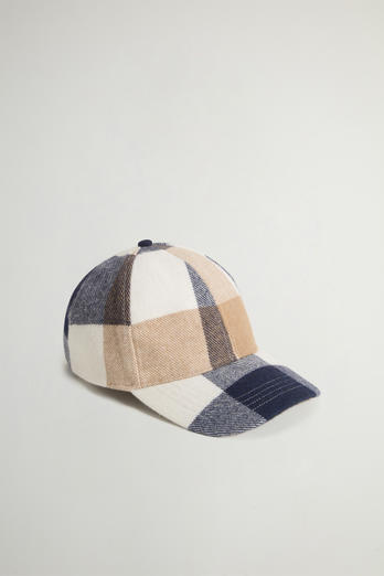 Cap in Recycled Italian Wool Blend White | Woolrich