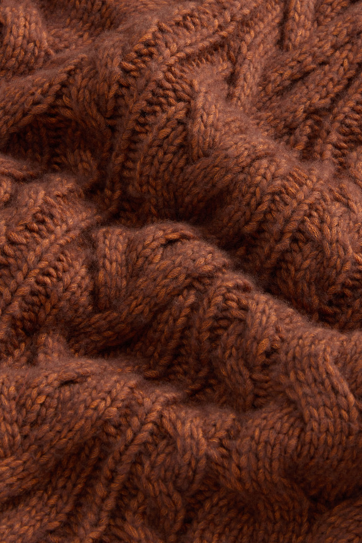 Pullover mit Rundhalsausschnitt aus Baumwoll-Woll-Mischung by Todd Snyder Braun photo 10 | Woolrich