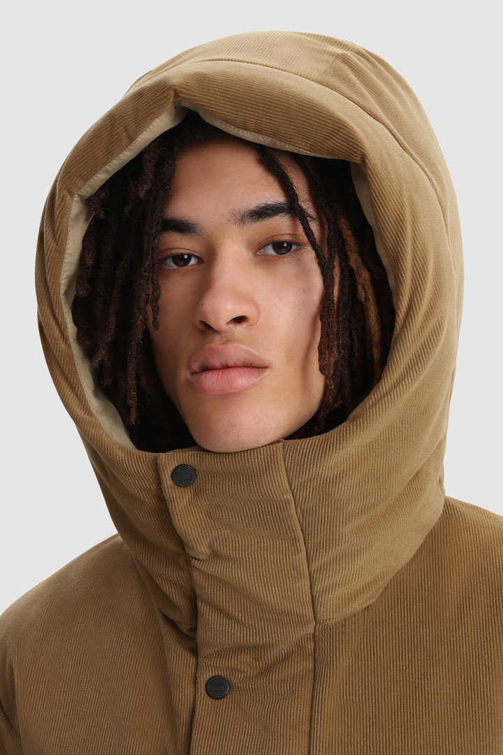 GORE-TEX corduroy puffy down Parka