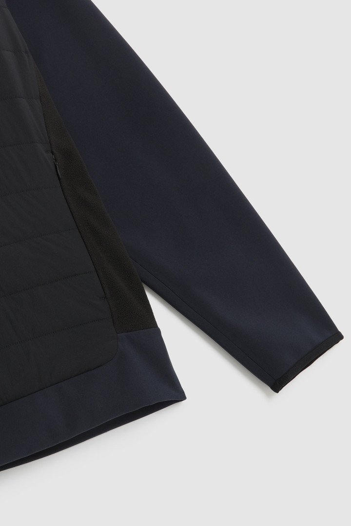 Cotton-nylon blend full-zip Hoodie