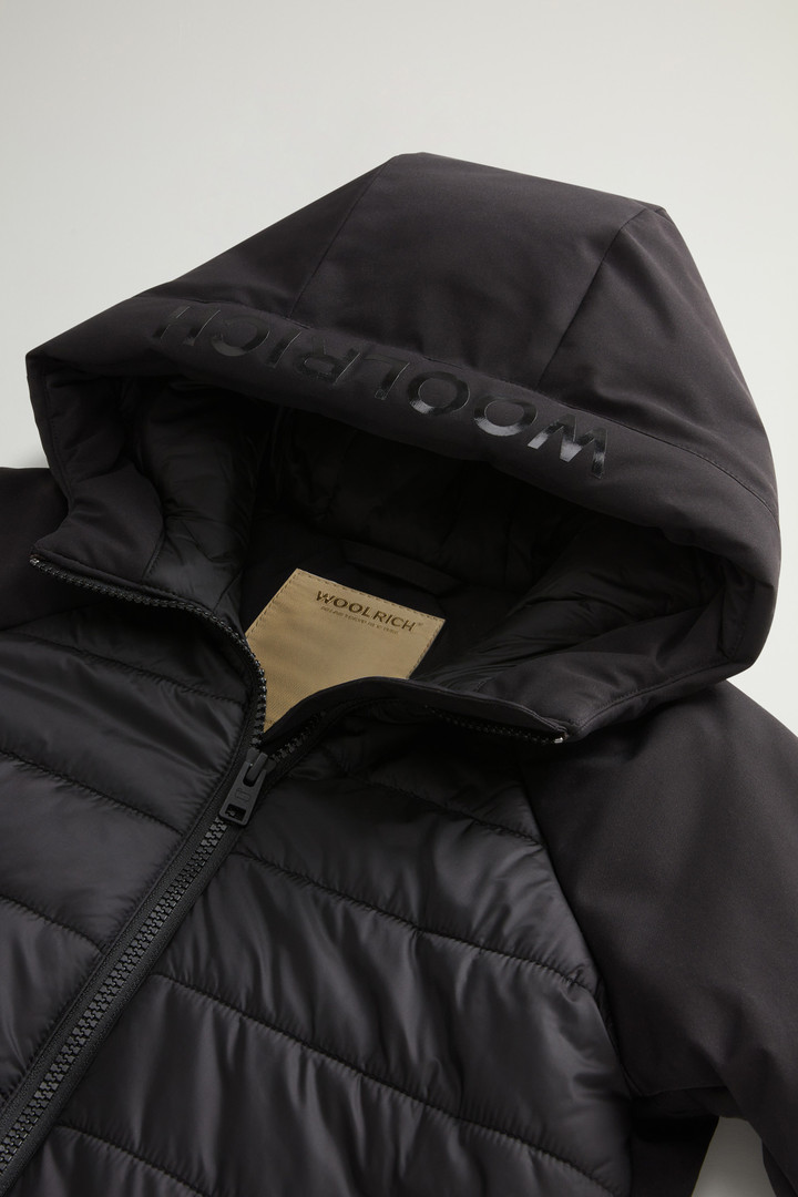 Firth Hybridjacke aus zweilagigem Stoff für Mädchen Schwarz photo 3 | Woolrich