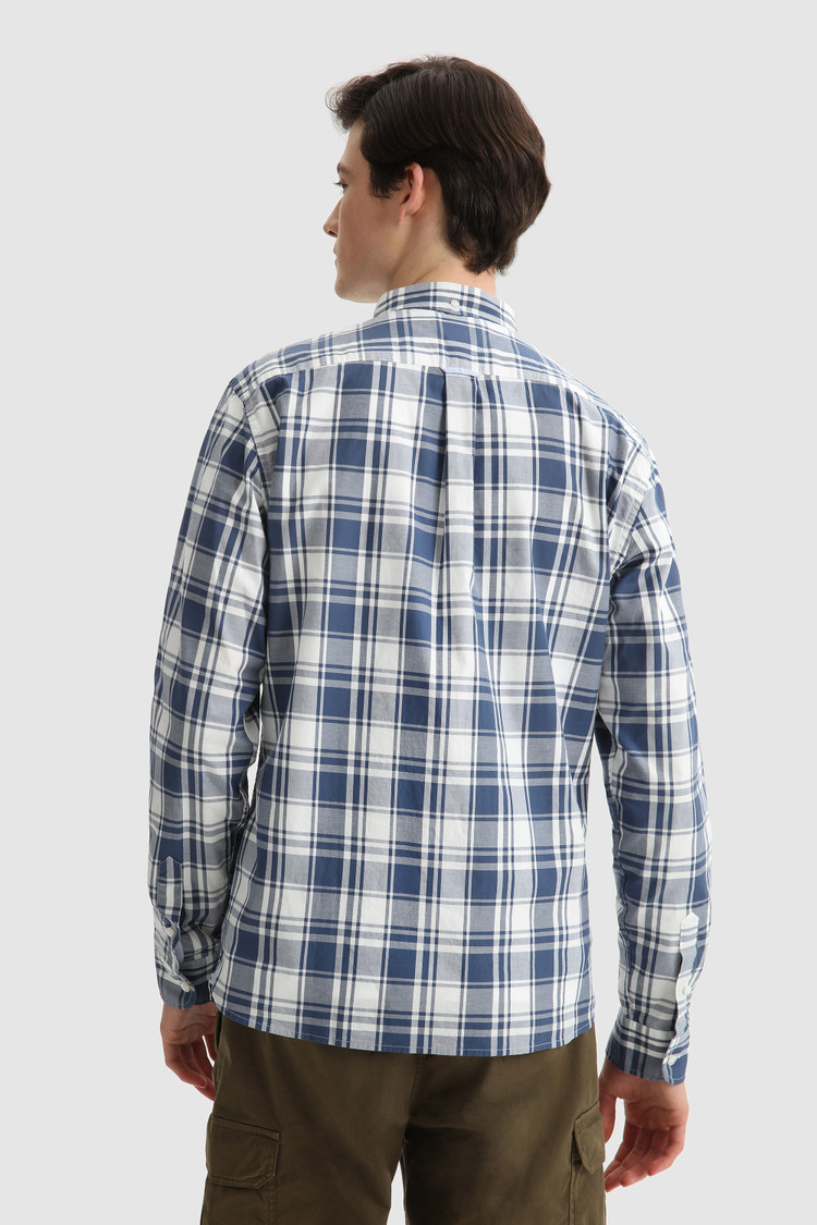 Camisa Oxford de puro algodón