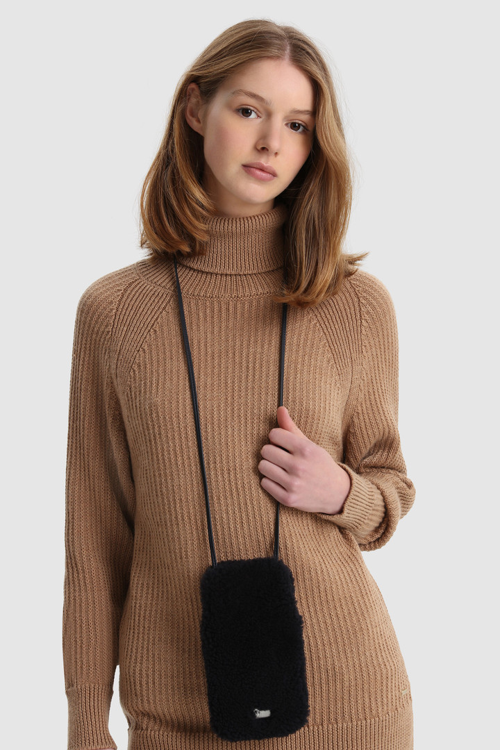 Woolrich x Toasties phone case with neck strap