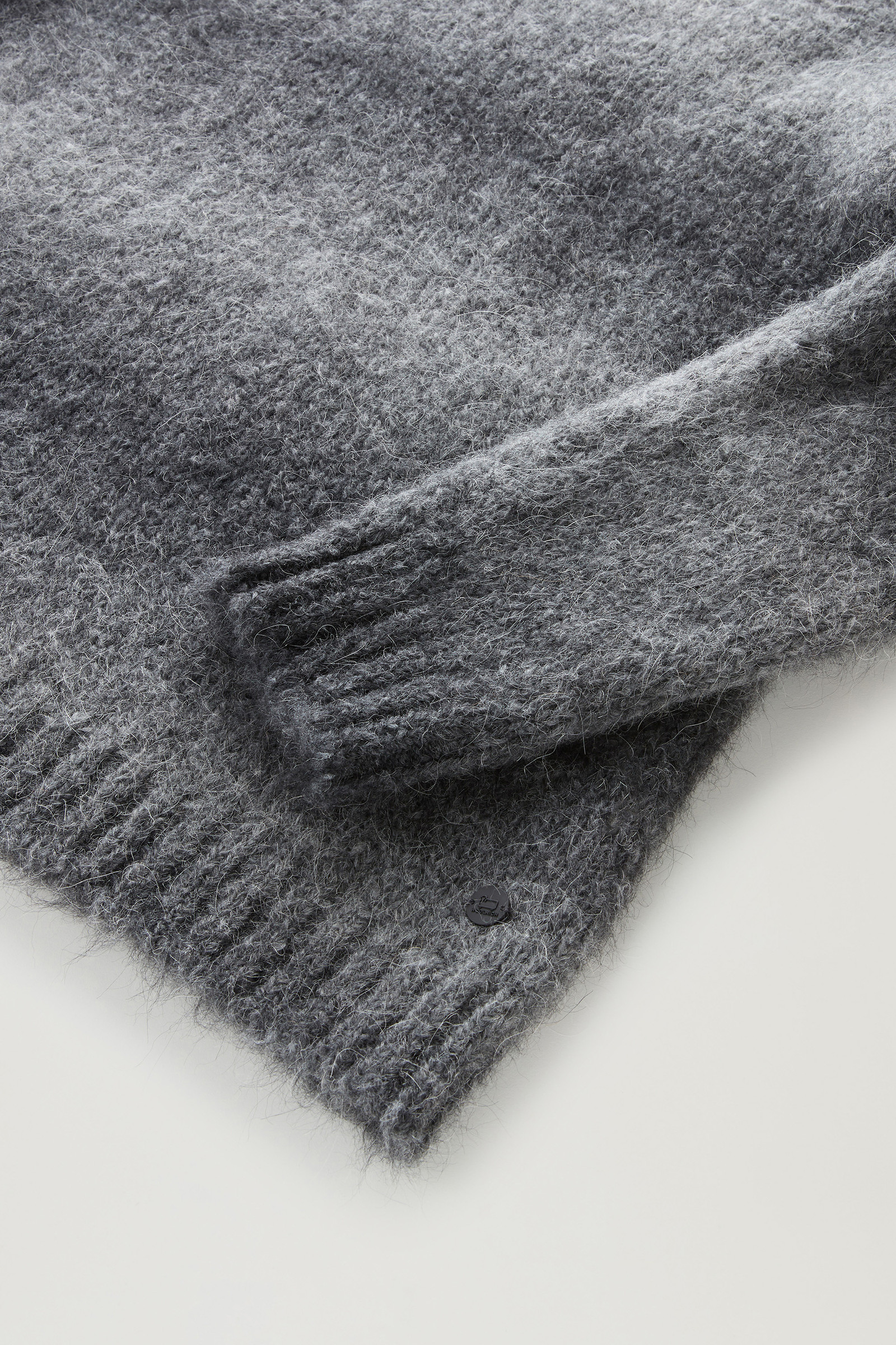 Maglione girocollo dégradé in misto alpaca grigio photo 7 | Woolrich
