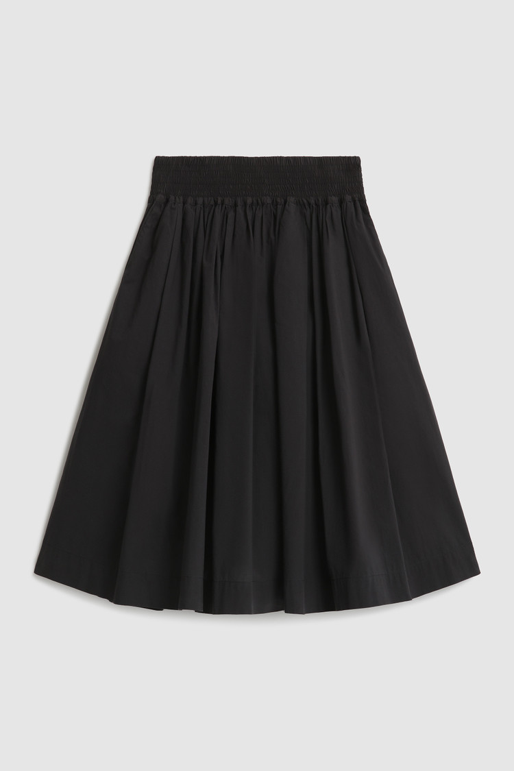 Poplin skirt