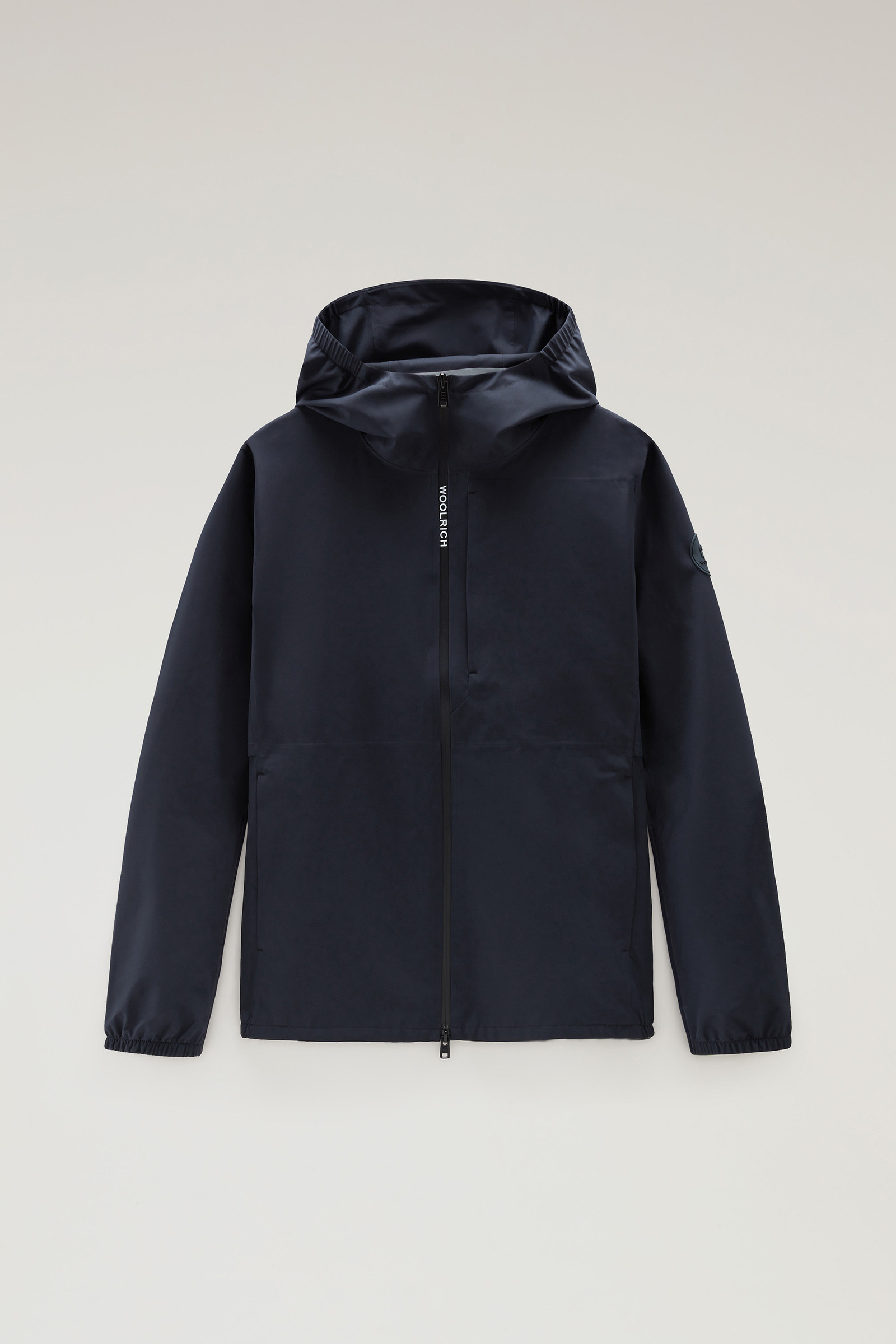 Men's Waterproof Pacific Hooded Jacket Blue | Woolrich USA