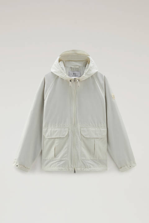 Chaqueta Cruiser de Ramar Cloth con capucha Blanco photo 2 | Woolrich