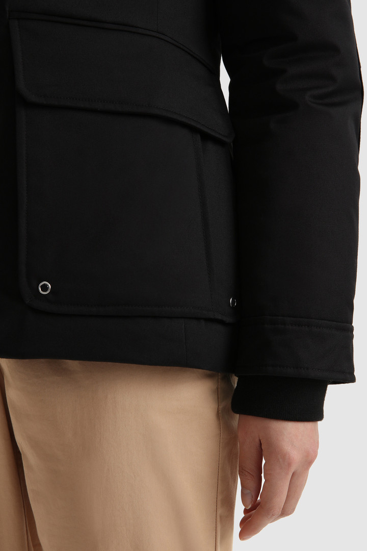 Yetna Parka con coulisse e cappuccio removibile