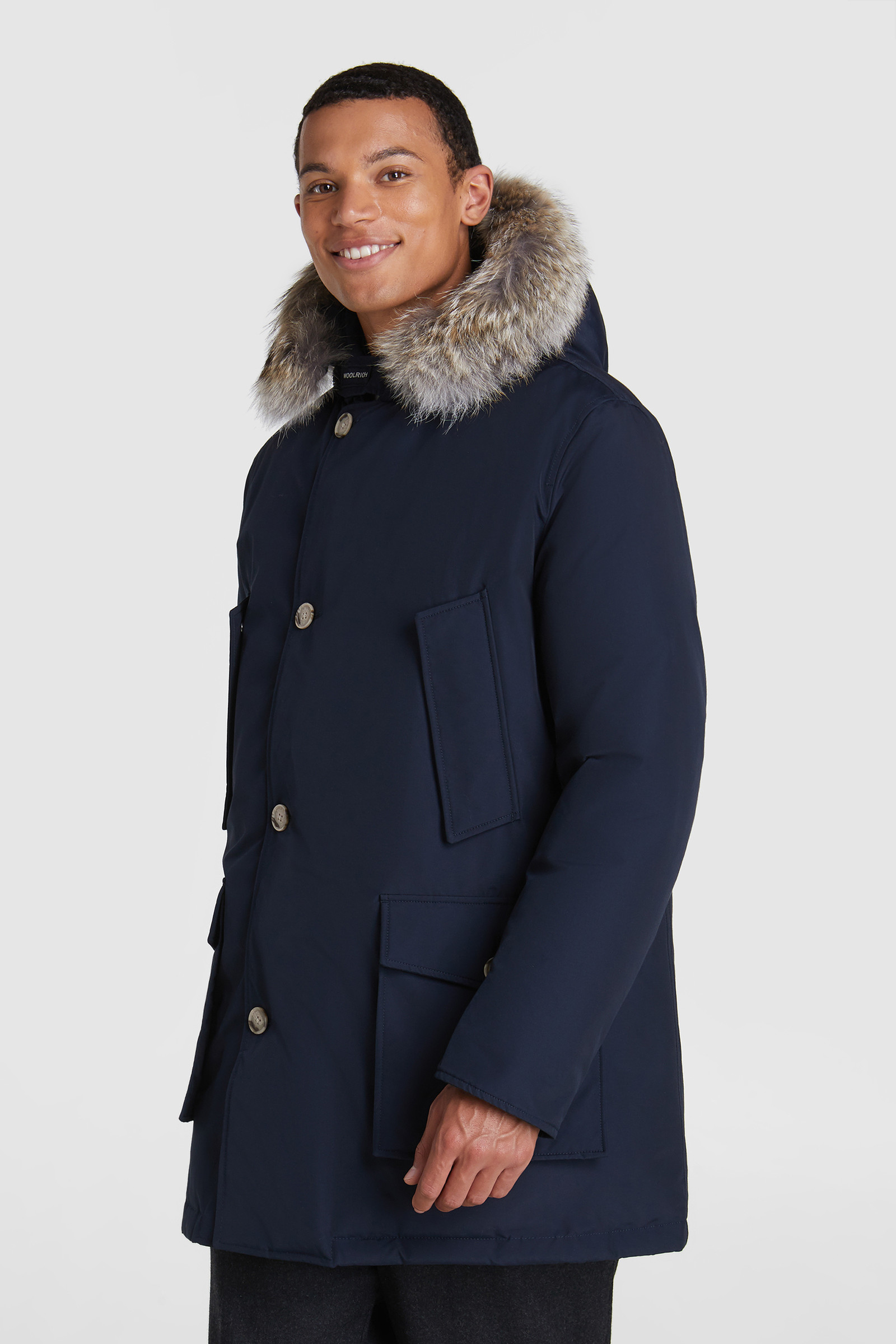 Arctic Parka met afneembaar bont